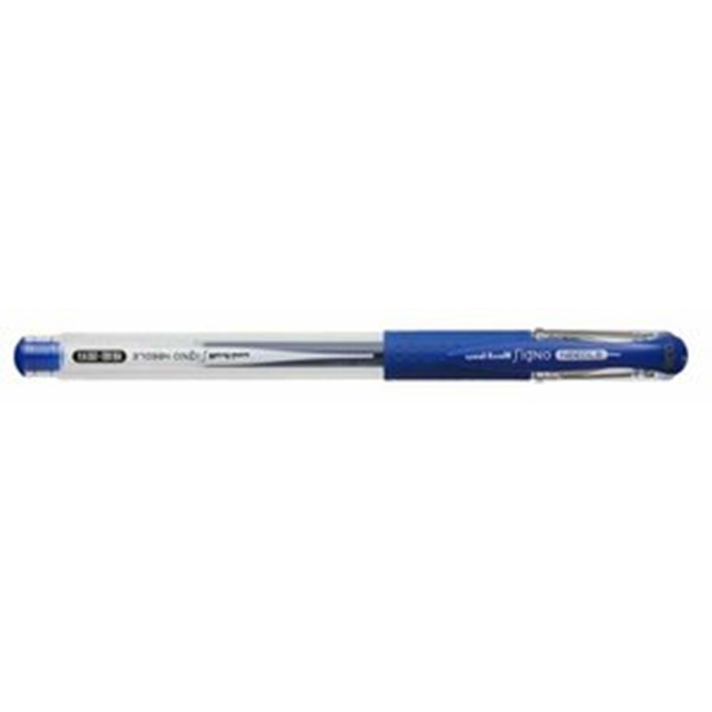 Uni-Ball Signo Needle 0.38 İğne Uçlu Jel Kalem Mavi Um-151