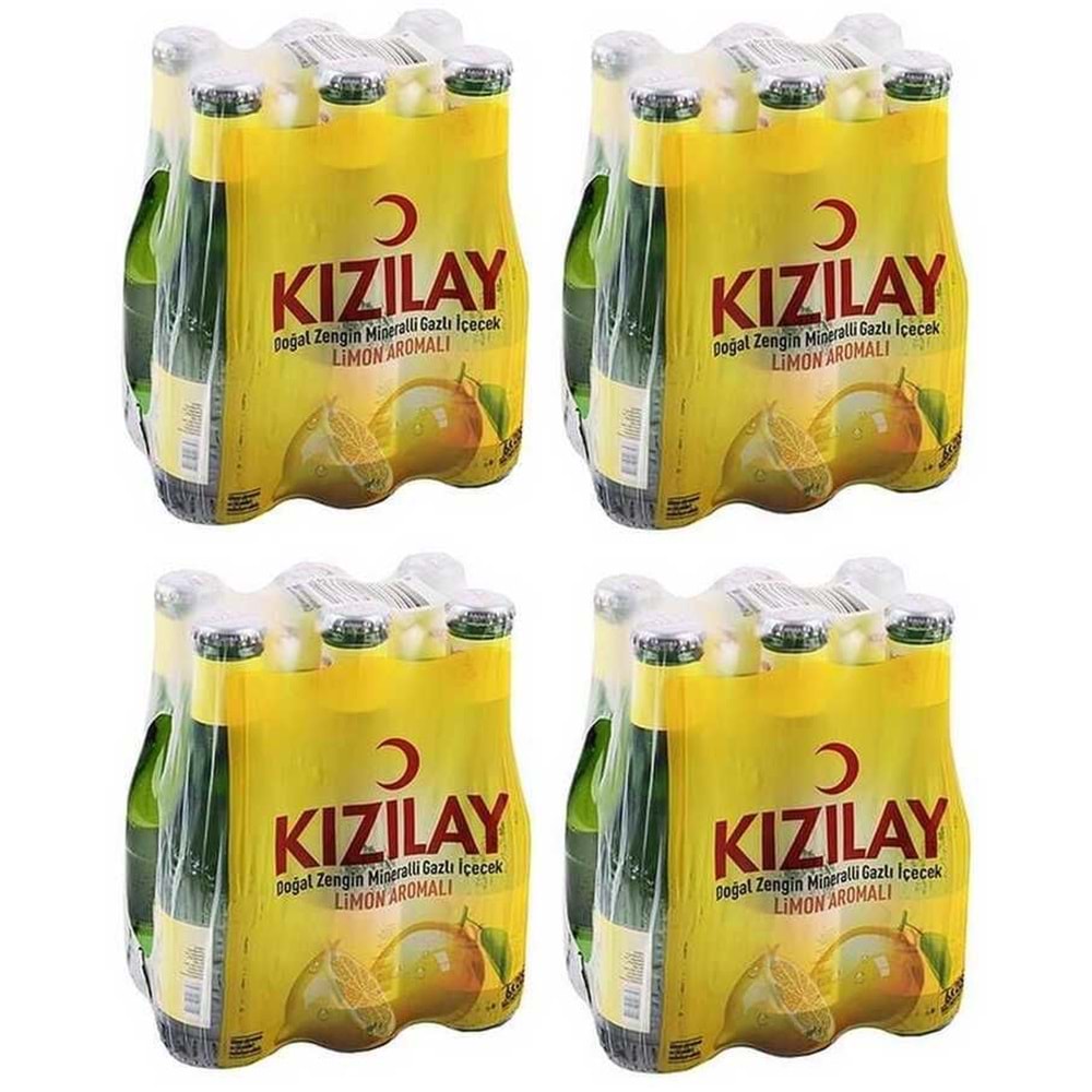 KIZILAY LİMONLU 24 LÜ SODA