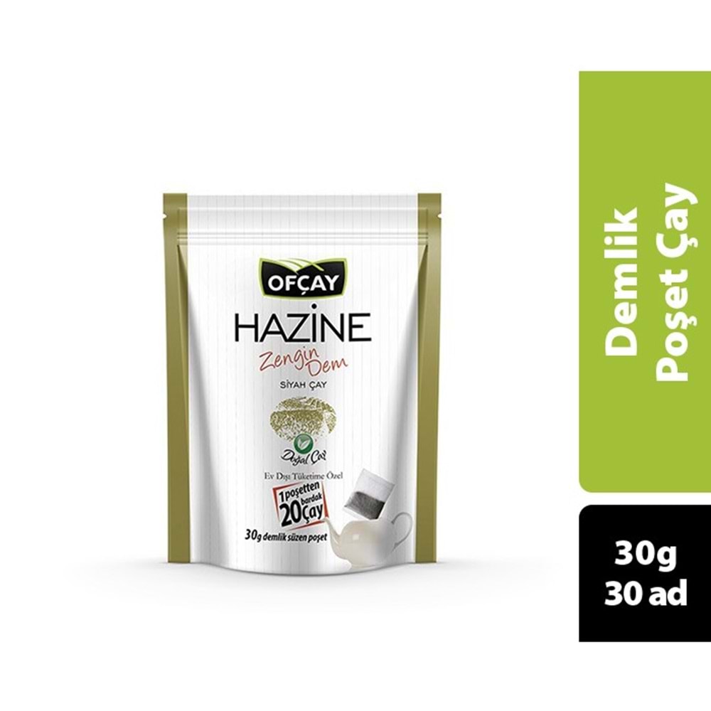 OFÇAY HAZİNE ZENGİNDEM DEMLİK 30X30=900GR