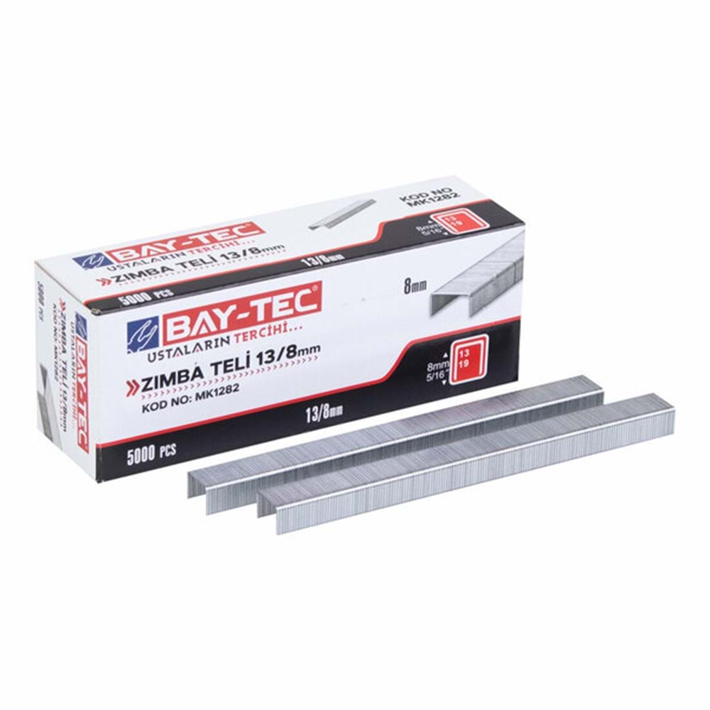 Baytec Çakma Zımba Teli 5000'li Paket 13/8 MK1282 4008