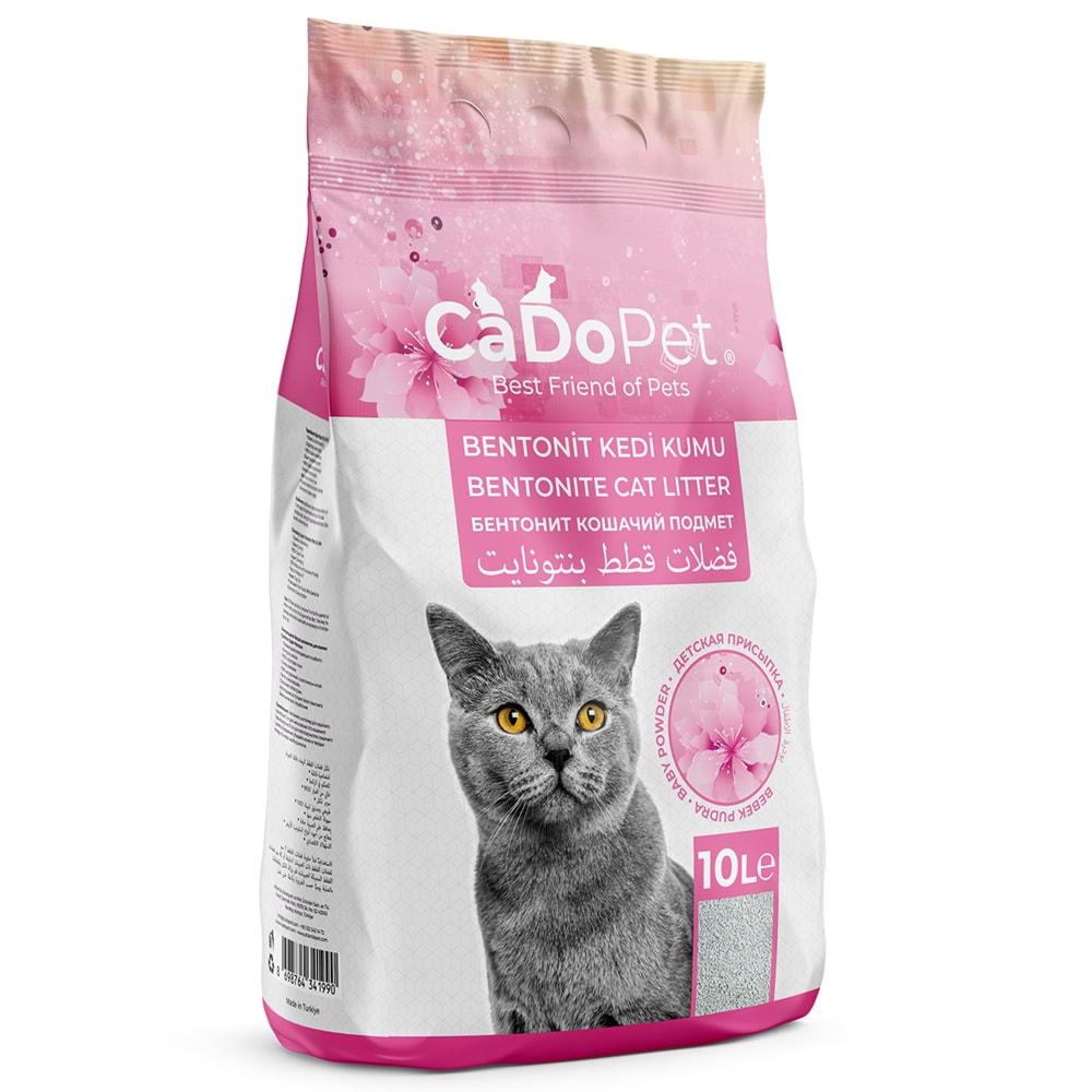 CADOPET KEDİ KUMU PUDRA 10 LT