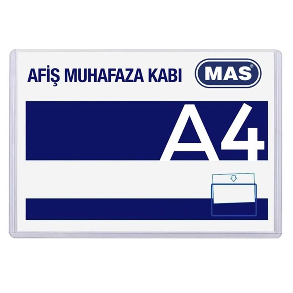 MAS A4 AFİŞ KORUMA KABI MUHAFAZA KABI