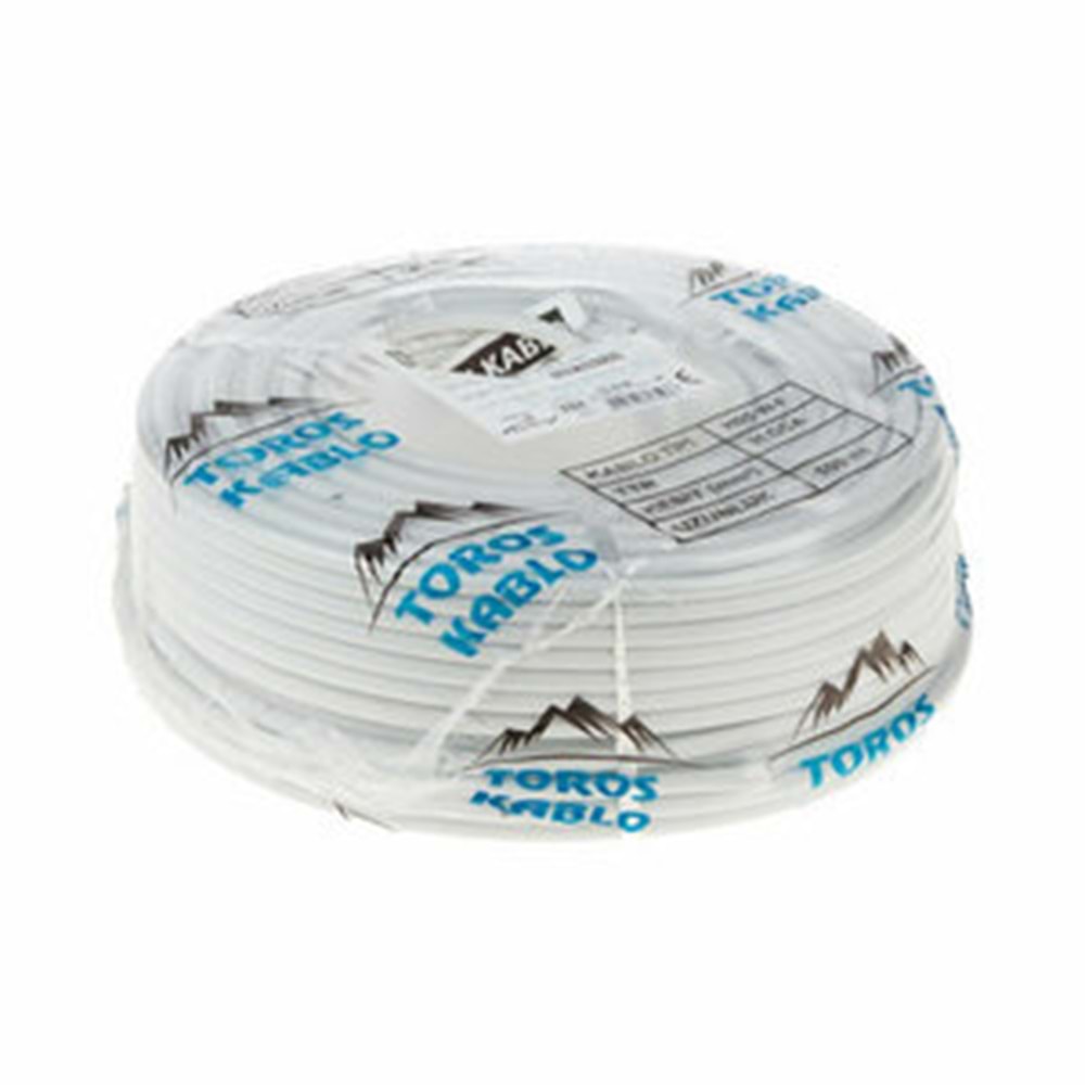 Toros Kablo CCA TTR 2X2.5mm 1 METRE