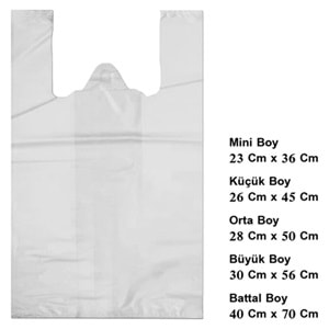 ORTA BOY HIŞIR POŞET 1 KG