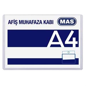 MAS A4 AFİŞ KORUMA KABI MUHAFAZA KABI