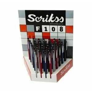 Scrikss Tükenmez Kalem Siyah F108
