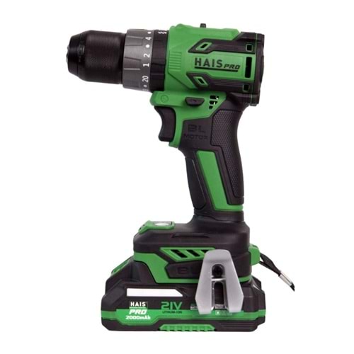 Haispro RB-DB2102 Profesyonel Darbeli Vidalama Matkap 21 V 2x2.0 Ah Çift Akülü