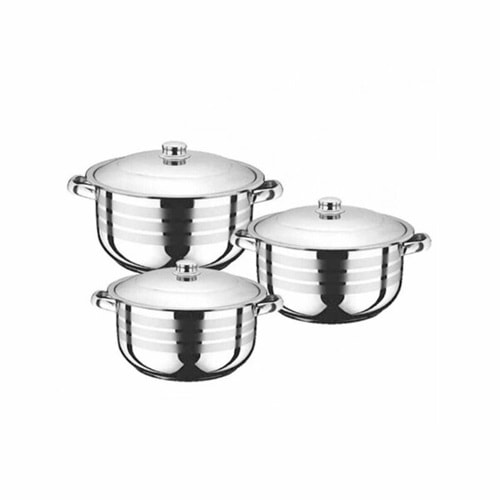 Royal Tencere Seti Middle 6 Parça (20-22-24cm) R 203 2036