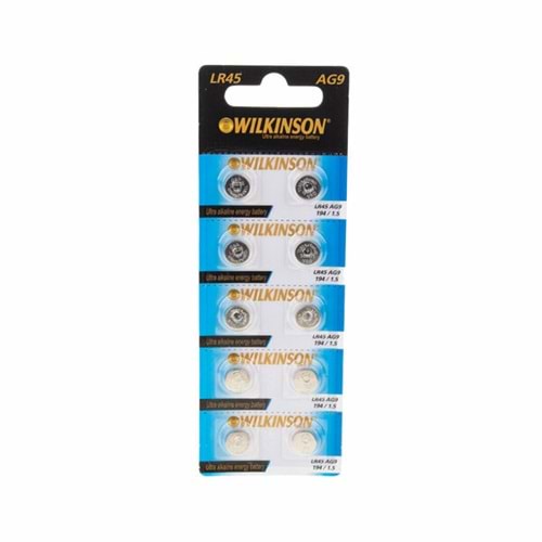 Wilkinson Saat Pili AG9 Alkaline LR45 1 ADET
