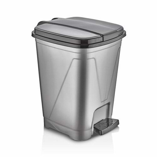 Merdem Çöp Kovası Pedallı Kare 18Lt No.3 MRD123 1232