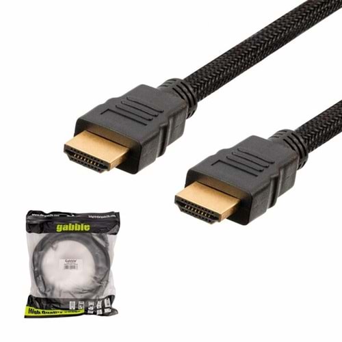 Gabble HDMI Kablo 3 Mt Örgülü GAB-HDMI03 1266