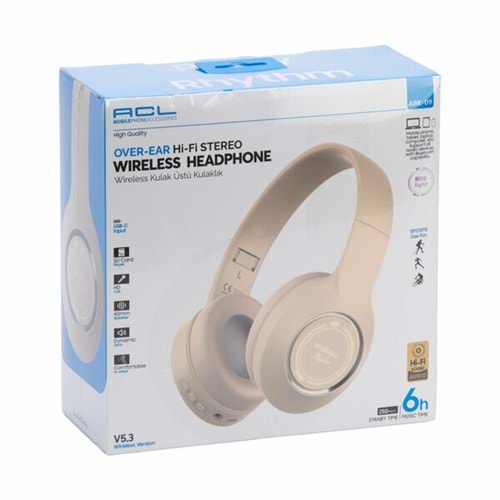 Acl Kulaklık Pilot Bluetooth Kulak Üstü ABK-09 0515