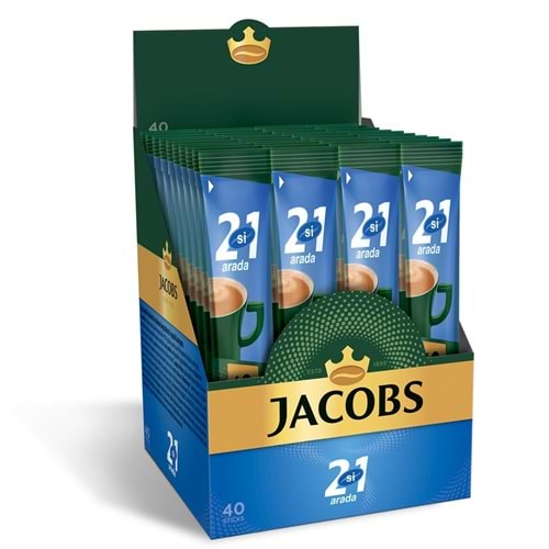 JACOBS 2 Sİ 1 ARADA KAHVE 40 LI