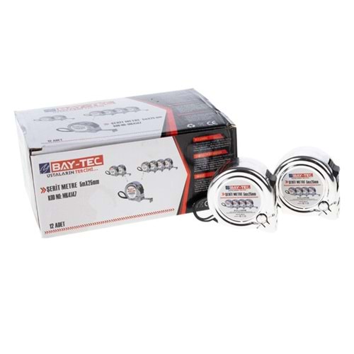 Baytec 5 Metre Şerit Krom 5mtX25mm MK4147 7214