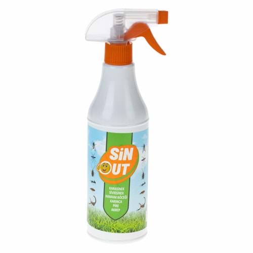 Sin Out Sinek Haşere Böcek İlacı 500ml 4878