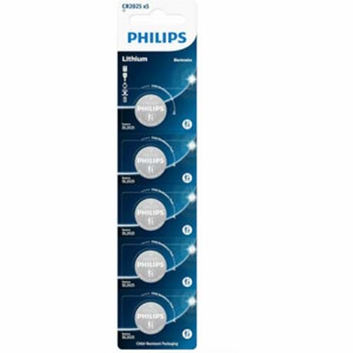 Philips Lithium Para Pil CR2025 3V 1 ADET