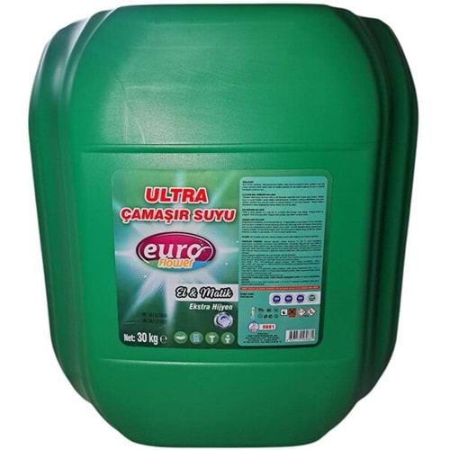 Euro Flower Ultra Kıvamlı Çamaşır Suyu 30 kg