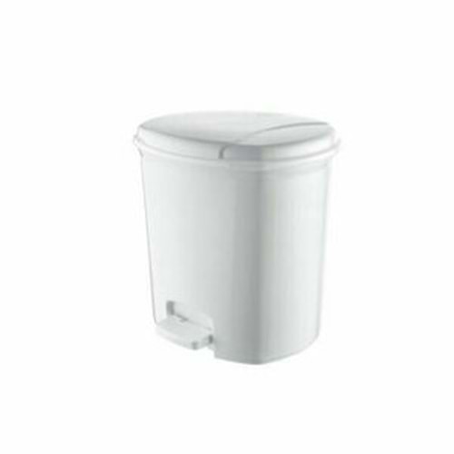 Tuffex Pedallı Çöp Kovası Lüks 25Lt No.4 (Beyaz)