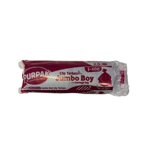 PURPAK JUMBO BOY ÇÖP POŞETİ 80X110
